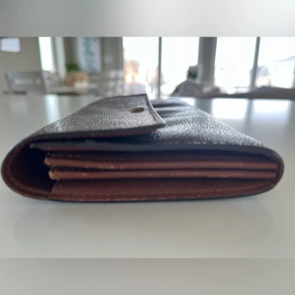 Louis Vuitton Monogram Sarah Wallet with Crossbody WOC Chain & Insert Included - Picture 6 of 16